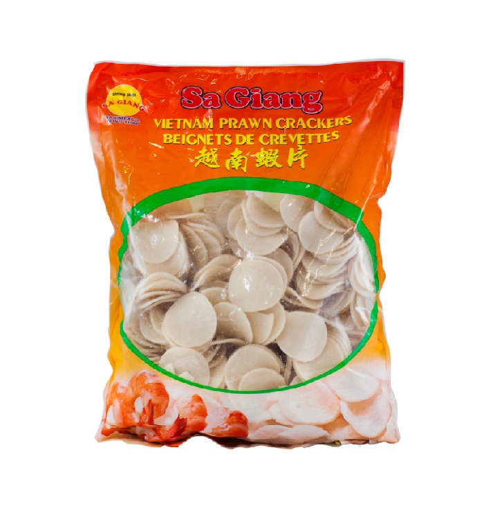 Krabbenchips Phong Tom SaGian 1kg (12 Beutel/Karton) – Bild 1